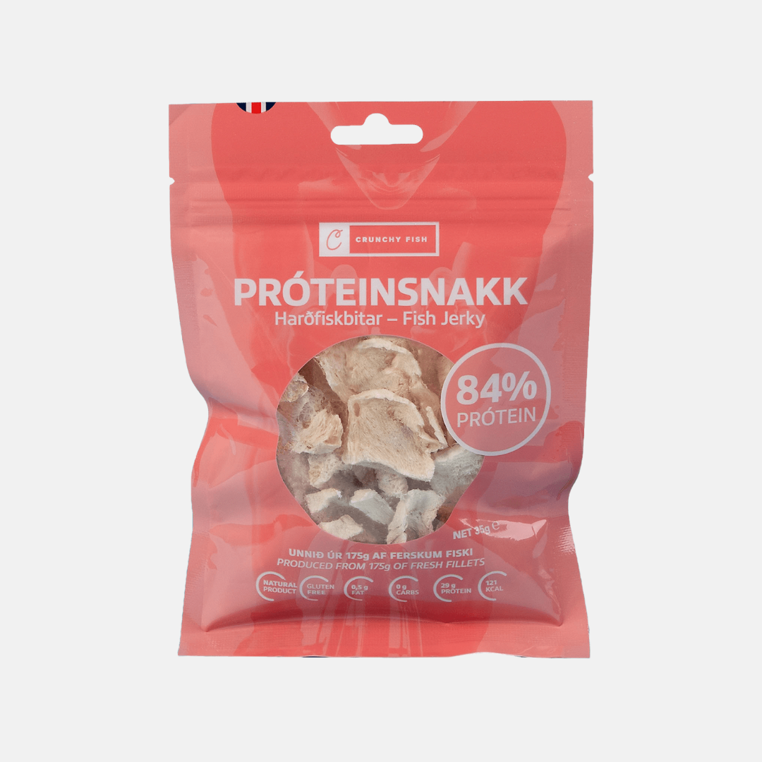 CRUNCHY FISH ICELANDIC FISH JERKY 35 g