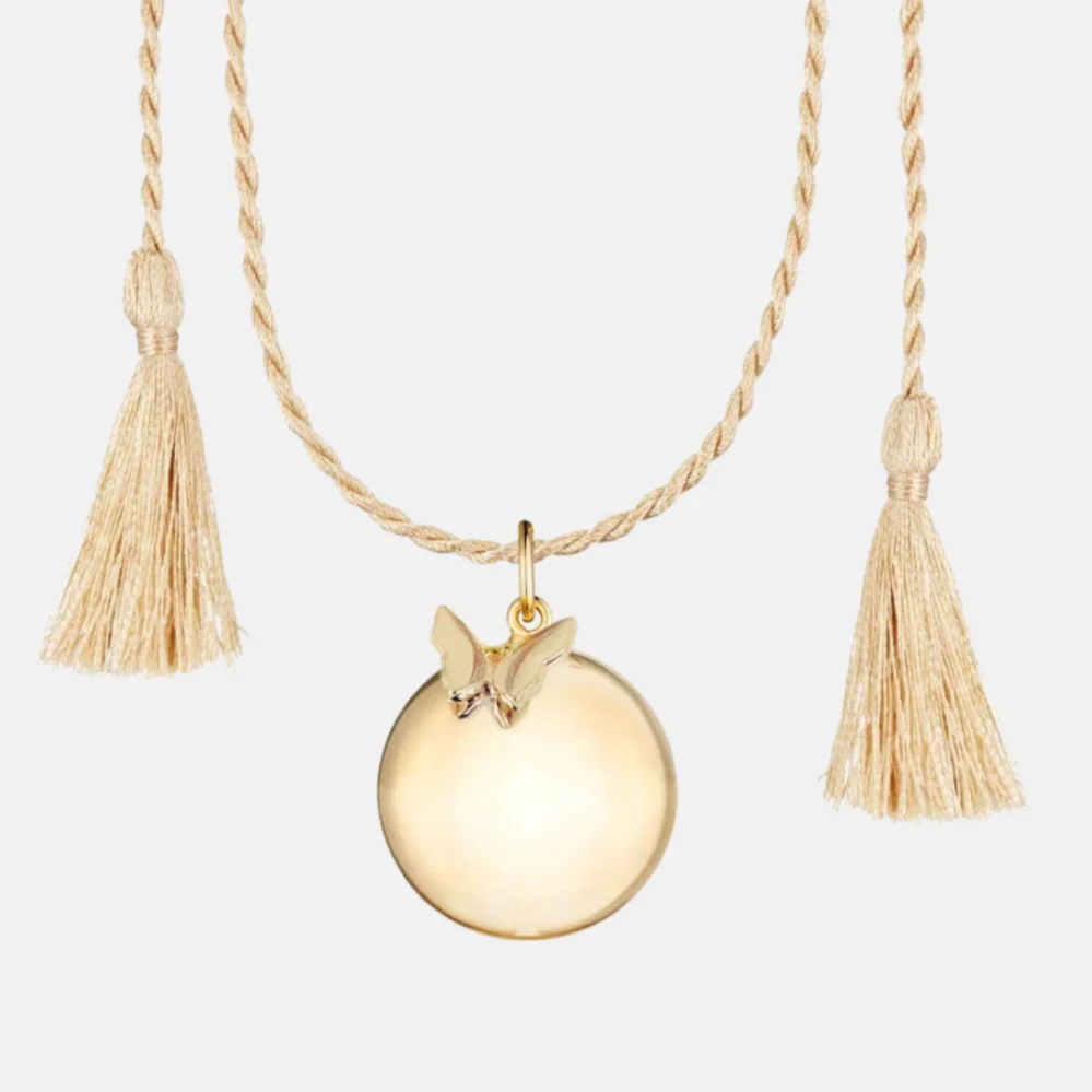 Ilado Miracle Pregnancy Necklace Gold těhotenská bola