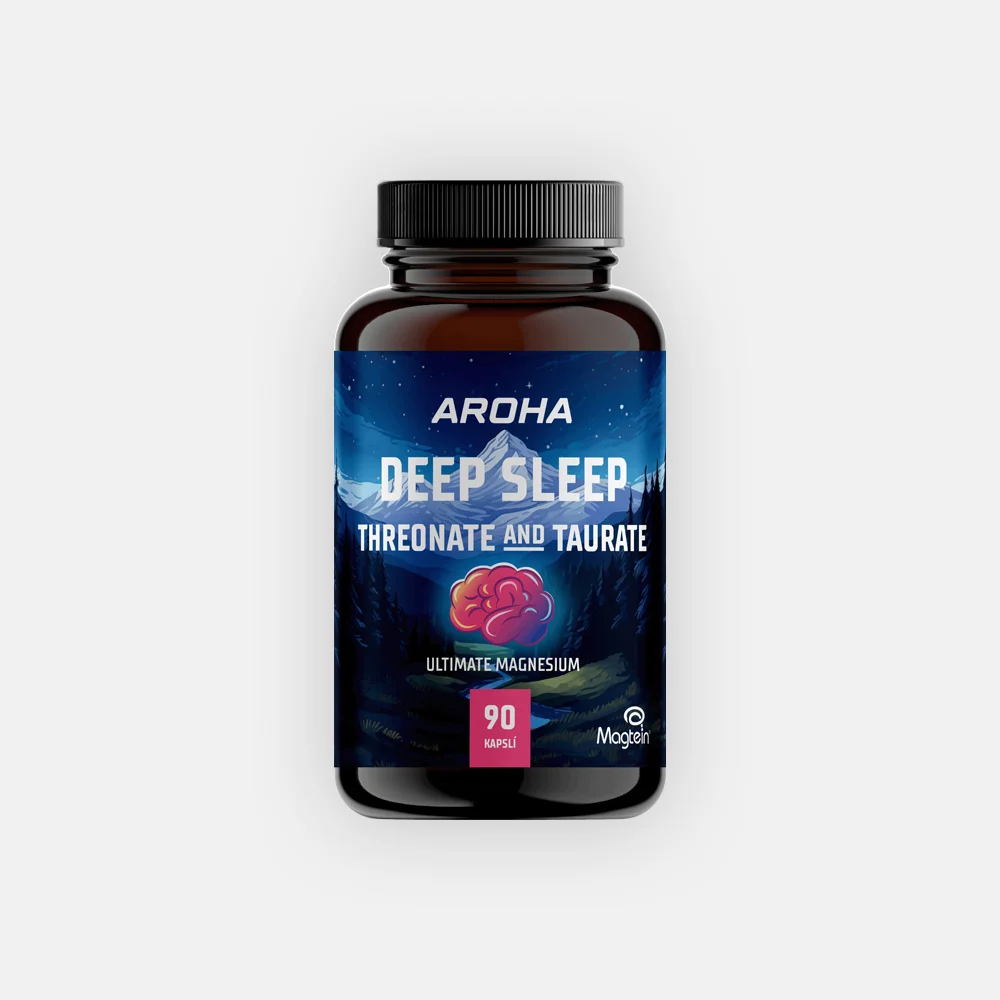 MAGNESIUM THREONATE & TAURATE 90 kapslí