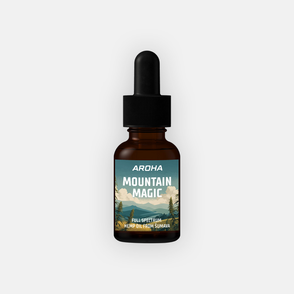 MOUNTAIN MAGIC - KONOPNÝ OLEJ 10 ml