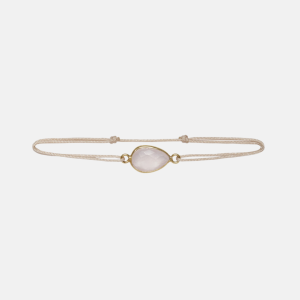 Rose Quartz Mother-Daughter Bracelet Duo náramků matka-dcera