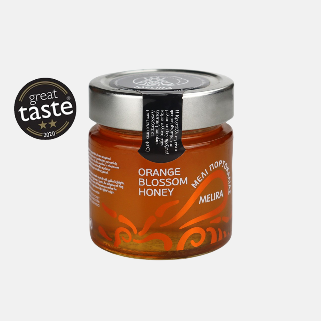 Melira Orange Blossom Honey – řecký med z pomerančových květů 280 g