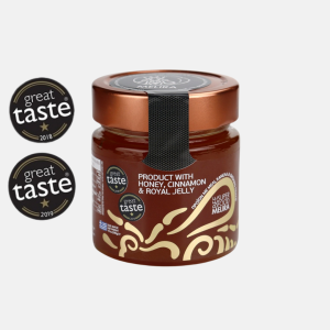 Melira Product with Forest Honey, Cinnamon & Royal Jelly – lesní med se skořicí a mateří kašičkou 280 g