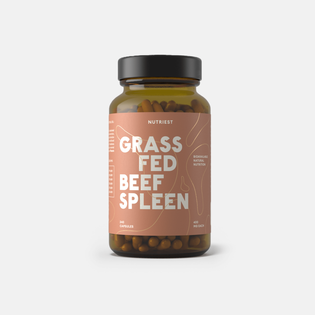 Nutriest Grass Fed Desiccated Beef Spleen Hovězí slezina
